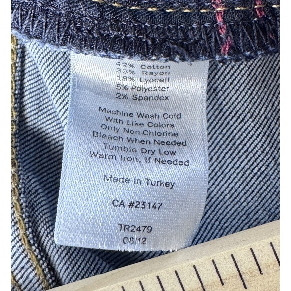 Women's Talbots Relaxed Jeans Size 8 Blue Denim - Picture 8 of 12